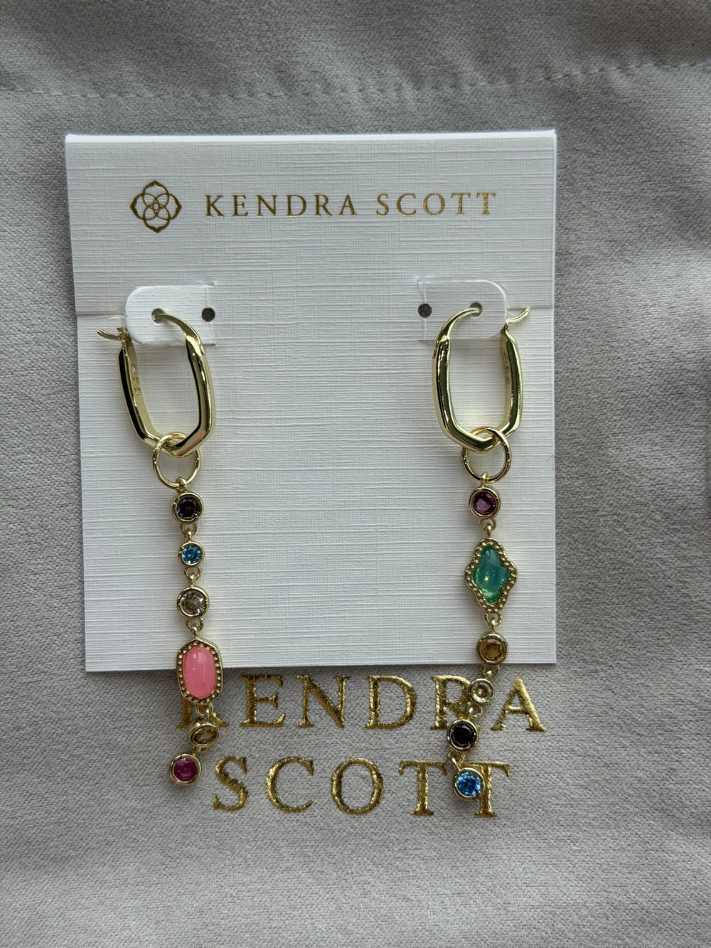 Kendra Scott Colorful Pendant Earrings